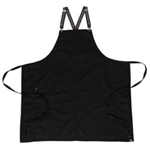 Chef Works Unisex Berkeley Chef Apron, Jet Black, One Size