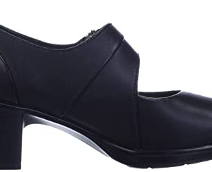 Clarks womens Emslie Lulin footwear, Black, 10 Wide US