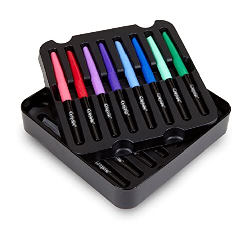 Crayola Blending Marker Kit with Decorative Case, 14 Vibrant Colors & 2 Colorless Blending Markers