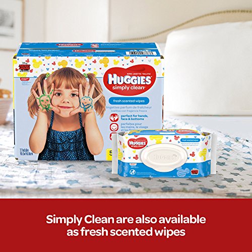 Huggies Simply Clean, Fragrance-free Baby Wipes, 24 Sheets