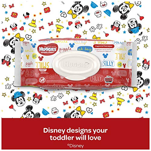 Huggies Simply Clean, Fragrance-free Baby Wipes, 24 Sheets