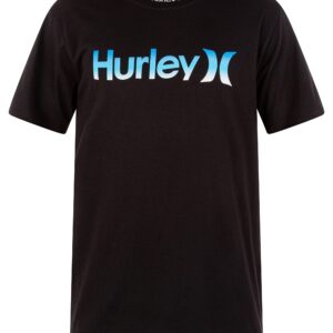 Hurley mens One and Only Logo T-shirt Shirt, Black, X-Large US