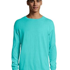 Unisex 5.5 oz., 100% Ringspun Cotton Garment-Dyed Long-Sleeve T-Shirt 2XL MINT