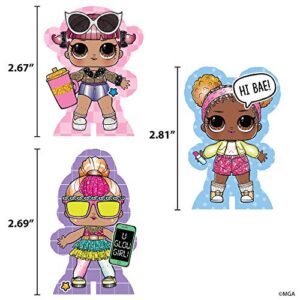 L.O.L. Surprise! Stylin' Studio by Horizon Group USA,Decorate LOL Surprise Paper Dolls With 250+ Accessories - DIY Activity Book, Scratch Art,Sticker Sheet,Coloring Pages,Markers,Crayons & More, Pink
