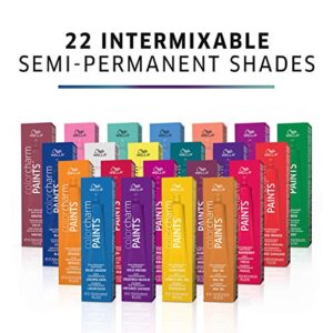 WELLA Color Charm Paints Semi-Permanent Hair Dye for Temporary Hair Color, Intermixable Shades, Red