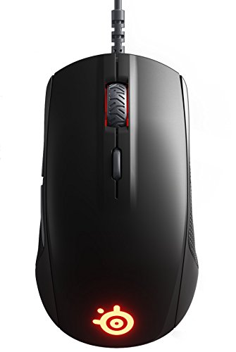 SteelSeries Rival 110 Gaming Mouse - 7,200 CPI TrueMove1 Optical Sensor - Lightweight Design - RGB Lighting (Renewed)