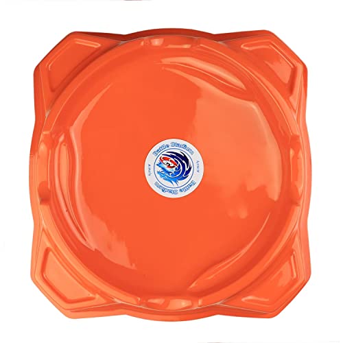 Aimoly Bey Stadium Battle Arena for Beyblade Burst Battling Tops Game (Orange)