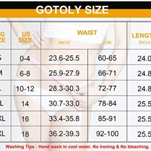 Gotoly Waist Trainer Vest Weight Loss Body Shaper Sport Shirt Workout Tank Top for Women (Black, Large)