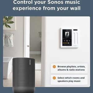 Brilliant Smart Home Control (3-Switch Panel) — Alexa Built-In & Compatible with Ring, Sonos, Hue, Google Nest, Wemo, SmartThings, Apple HomeKit — In-Wall Touchscreen Control for Lights, Music, & More