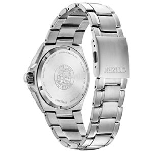 Citizen Men's Eco-Drive Modern Paradigm Watch in Super Titanium, Blue Dial (Model: BM7431-51L)