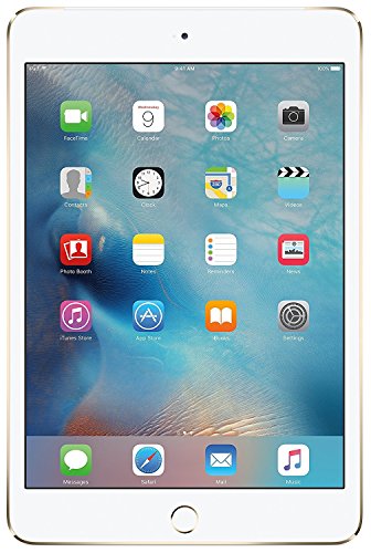 Apple iPad Mini 4 32gb Gold WiFi + Cellular Unlocked (Renewed)