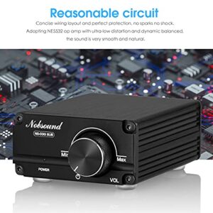 Nobsound 100W Subwoofer Amplifier Digital Power Sub Amp Audio Mini Bass Amp with Power Supply (Black)