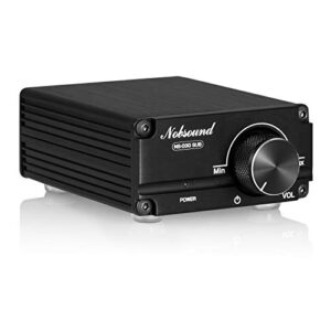 Nobsound 100W Subwoofer Amplifier Digital Power Sub Amp Audio Mini Bass Amp with Power Supply (Black)