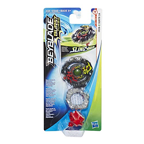 BEYBLADE Burst Turbo Slingshock Single Top Iron-X Surtr S4