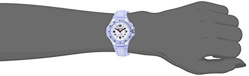 Armitron Sport Women's 25/6433PUR Easy to Read Light Purple Silicone Strap Watch