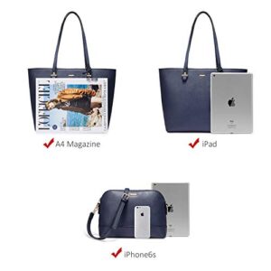 Handbags for Women Shoulder Bags Tote Satchel Hobo 3pcs Purse Set