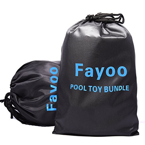 Fayoo 23 Pack Underwater Swimming/Diving Pool Toys Diving Rings(4 Pcs), Toypedo Bandits(4 Pcs), Diving Sticks(3 Pcs) with Under Water Treasures (12 Pcs) Gift Set Bundle