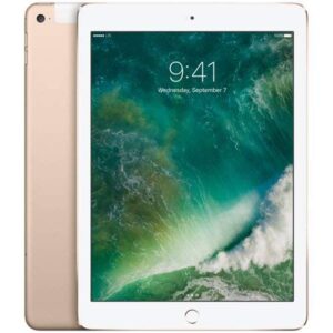 Apple iPad Air 2 128GB Factory Unlocked Gold (Wi-Fi + Cellular 4G LTE) Newest Version (Renewed)