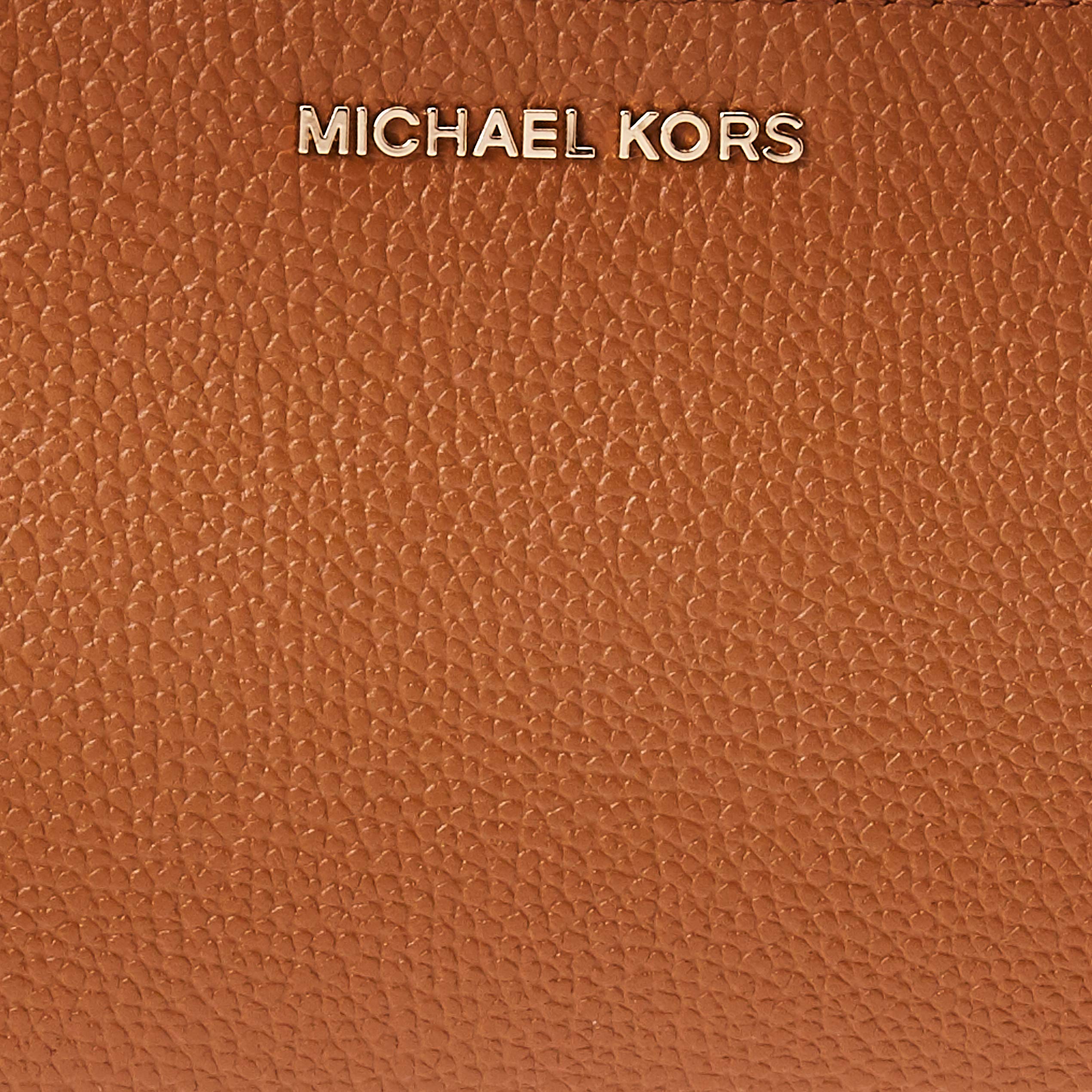 Michael Kors Double Zip Wristlet Acorn One Size