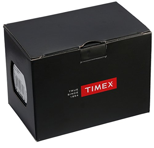 Timex Men's TW4B14200 Expedition Scout 40 Black Leather/Nylon Strap Watch