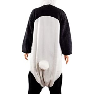 SAZAC Fluffy Panda Kigurumi - Onesie Jumpsuit Halloween Costume