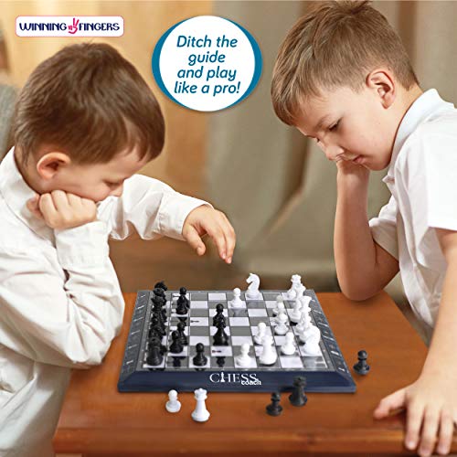 Chess Set for Kids and Adults | Beginners Chess Game with Step-by-Step Teaching Guide | Learning Chess Board Game for Boys and Girls Chess for Kids Ages 7 Plus