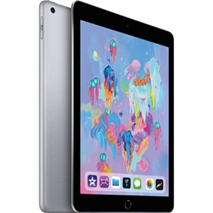 early 2018 apple ipad (9.7-inch, wi-fi, 32gb) - space gray (renewed)
