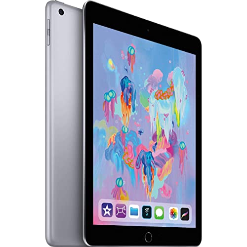 Early 2018 Apple iPad (9.7-inch, Wi-Fi, 32GB) - Space Gray (Renewed)