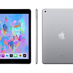 Early 2018 Apple iPad (9.7-inch, Wi-Fi, 32GB) - Space Gray (Renewed)