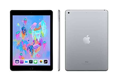 Early 2018 Apple iPad (9.7-inch, Wi-Fi, 32GB) - Space Gray (Renewed)