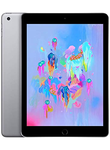 Early 2018 Apple iPad (9.7-inch, Wi-Fi, 32GB) - Space Gray (Renewed)