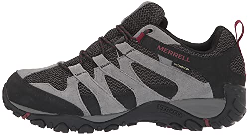 Merrell mens Alverstone Waterproof Hiking Shoe, Castlerock, 9.5 Wide US