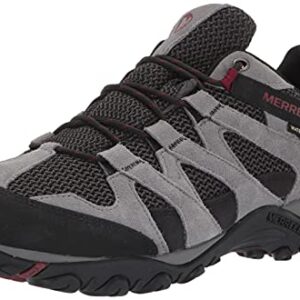 Merrell mens Alverstone Waterproof Hiking Shoe, Castlerock, 9.5 Wide US