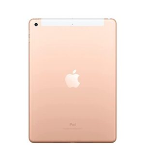 Apple 9.7in iPad (6th Generation, 128GB, Wi-Fi + 4G LTE, Gold) (Renewed)