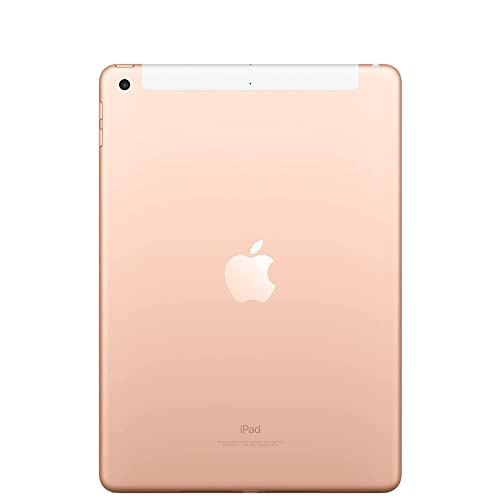 Apple 9.7in iPad (6th Generation, 128GB, Wi-Fi + 4G LTE, Gold) (Renewed)