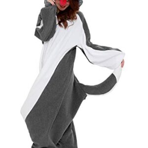 SAZAC Siberian Husky Kigurumi - Onesie Jumpsuit Halloween Costume