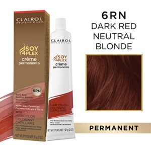 Clairol Professional Permanent Crème, 6rn Dark Red Neutral Blonde, 2 oz (Pack of 1)