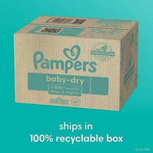 Diapers Size 1, 252 count - Pampers Baby Dry Disposable Diapers