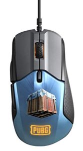 steelseries rival 310 - optical gaming mouse - rgb illumination - 6 buttons, rubber sides - on-board memory - pubg