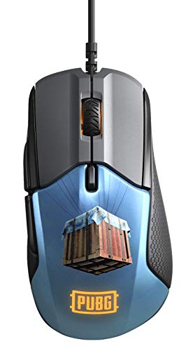 SteelSeries Rival 310 - Optical Gaming Mouse - RGB Illumination - 6 Buttons, Rubber Sides - On-Board Memory - PUBG