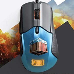 SteelSeries Rival 310 - Optical Gaming Mouse - RGB Illumination - 6 Buttons, Rubber Sides - On-Board Memory - PUBG