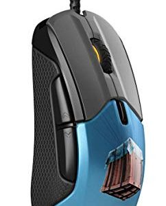 SteelSeries Rival 310 - Optical Gaming Mouse - RGB Illumination - 6 Buttons, Rubber Sides - On-Board Memory - PUBG