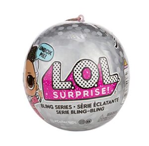 l.o.l. surprise bling series with glitter details & doll display, multicolor