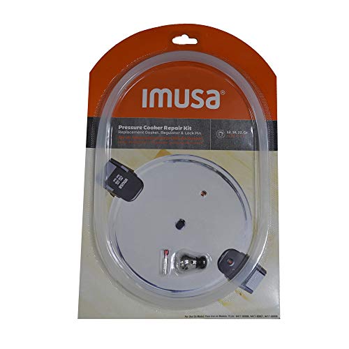 IMUSA USA 12Qt, 16Qt & 22Qt Repair Kit for IMUSA Pressure, Red