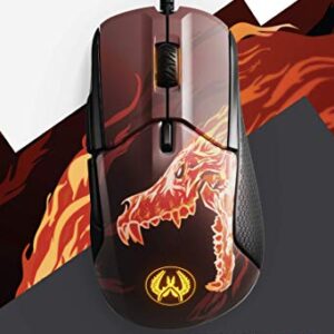 SteelSeries Rival 310 CS:GO Howl Edition Gaming Mouse - 12,000 CPI TrueMove3 Optical Sensor - Split-Trigger Buttons - RGB Lighting