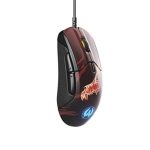 SteelSeries Rival 310 CS:GO Howl Edition Gaming Mouse - 12,000 CPI TrueMove3 Optical Sensor - Split-Trigger Buttons - RGB Lighting