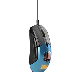 SteelSeries Rival 310 PUBG Edition Gaming Mouse - 12,000 CPI TrueMove3 Optical Sensor - Split-Trigger Buttons - RGB Lighting