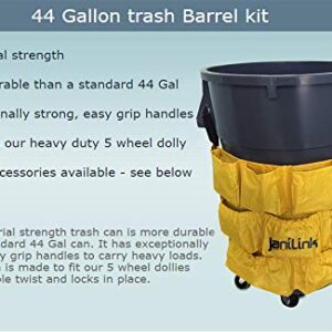 janiLink 44 GAL Barrel, Dolly and Caddy Bag Kit