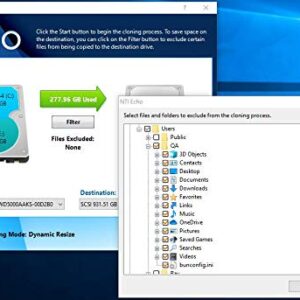 NTI Echo 5 | New Version 5.5 | Disk Cloning Migration and Duplication Software. It Simply Works | Make an exact copy of HDD, SSD or NVMe SSD, with Dynamic Resizing | Available in Download and CD-ROM