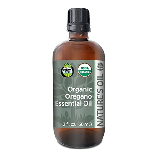 Best Oregano Essential Oil Pure Certified Organic Therapeutic Grade 60ml